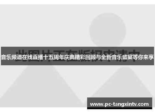 音乐频道在线直播十五周年庆典精彩回顾与全新音乐盛宴等你来享